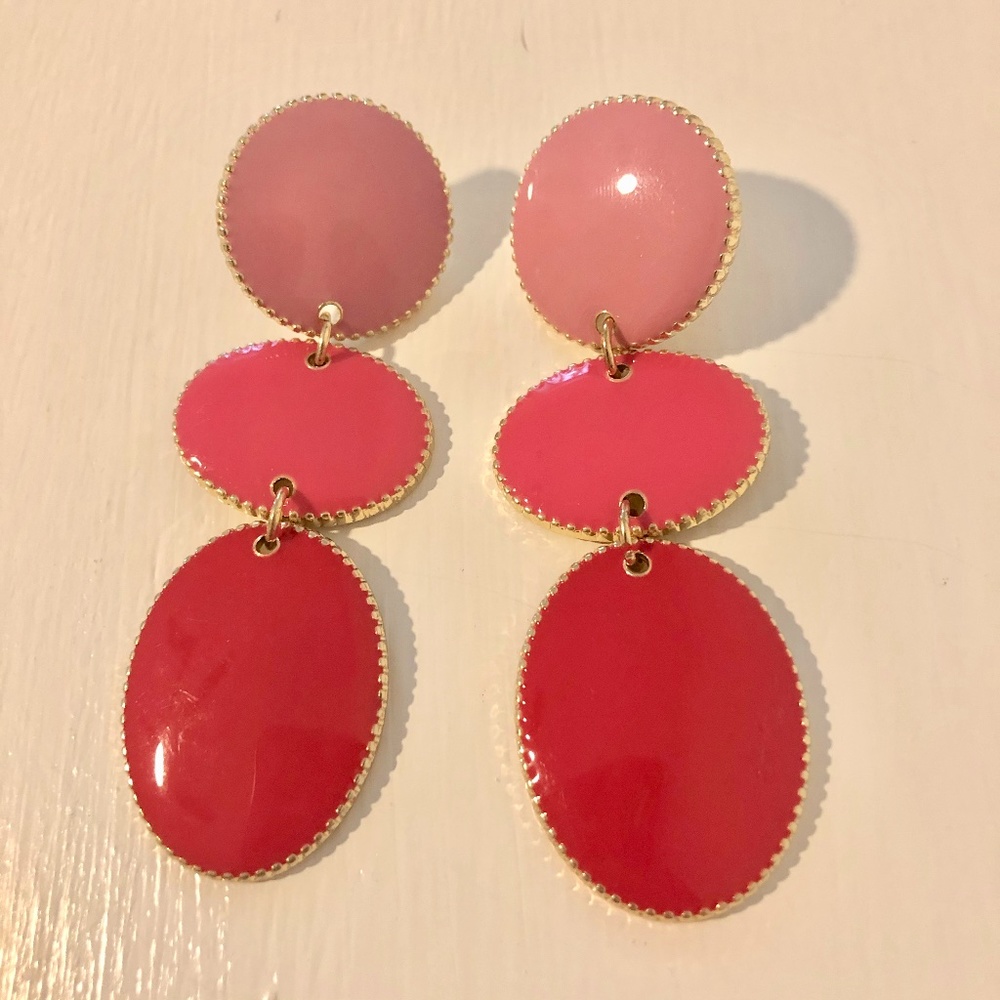 BOGO Pink and Red Earrings